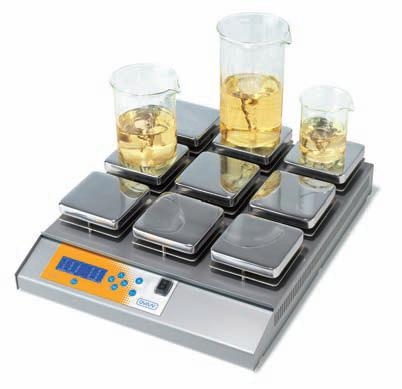 Máy khuấy từ gia nhiệt chín vị trí MMH90E - may khuay tu gia nhiet chin vi tri mmh90e
